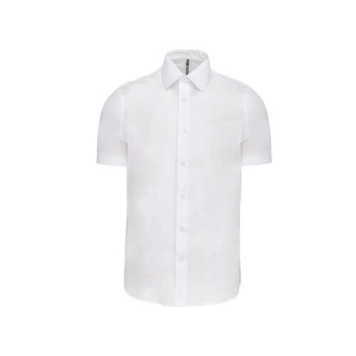 Chemise MC Homme Coton Stretch