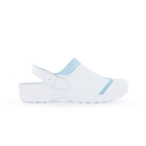 Sabots non s&eacute;curit&eacute; MADO E A SRC BLANC BLEU CIEL