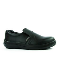 Mocassins de sécurité femme EBANITE S2 SRA NOIR