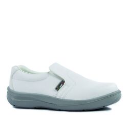 Mocassins de sécurité femme STELLA S2 SRA BLANC