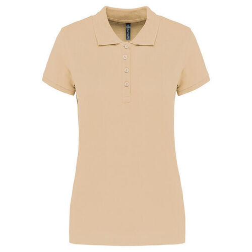 Polo MC femme piqu&eacute;