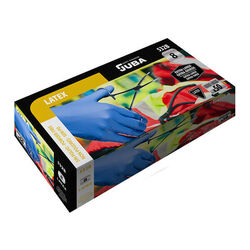 Gants chimie - Usage court LATEX NON POUDRÉS