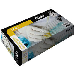Gants chimie - Usage court LATEX NON POUDR&Eacute;S Rixheim