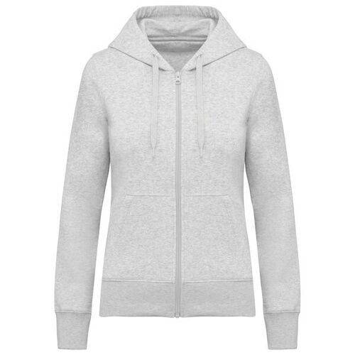 Sweat-shirt full zip &agrave; capuche K4031