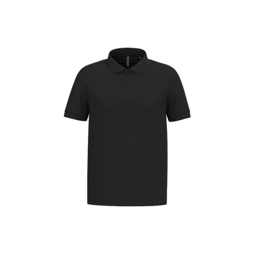 Polo manches courtes homme K254 noir