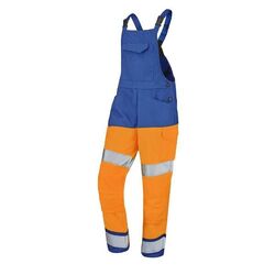 Cotte &agrave; bretelles HV FLUO SAFE XP - orange/bugatti Rixheim