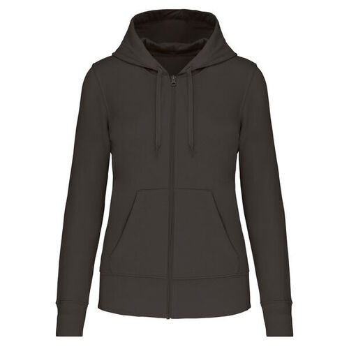 Sweat-shirt full zip &agrave; capuche K4031