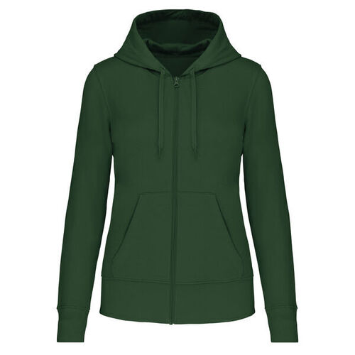 Sweat-shirt full zip &agrave; capuche K4031