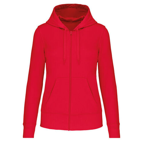 Sweat-shirt full zip &agrave; capuche K4031