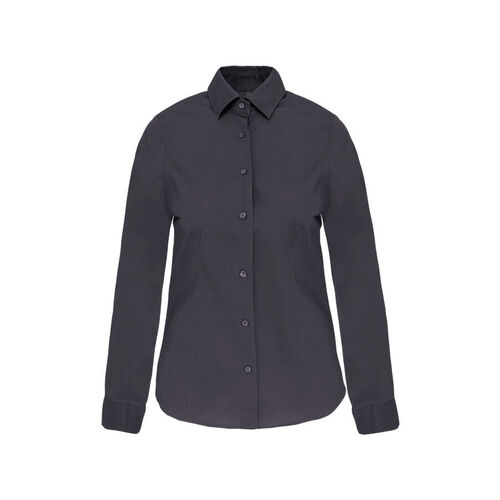 Chemise ML Femme Coton Stretch