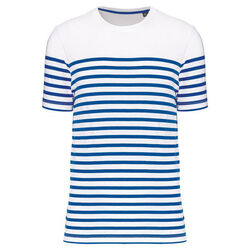 T-shirt Marini&egrave;re bio K3033 NAVY/WHITE STRIPES Rixheim