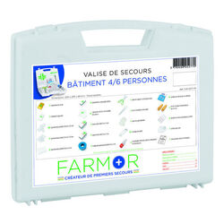 Valise secours BATIMENT 4/6 PERSONNES Rixheim