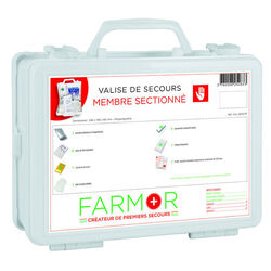 Valise secours MEMBRE SECTIONN&Eacute; Rixheim