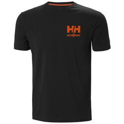 T-shirt logo 79261 M BLACK Rixheim