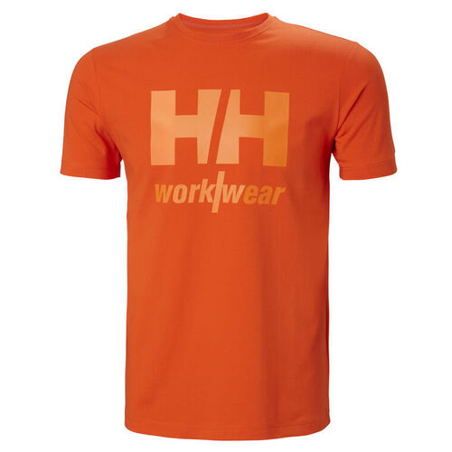 T-shirt logo 79261 M DARK ORANGE