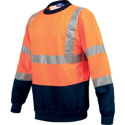 Sweat HV col rond bicolore Rixheim