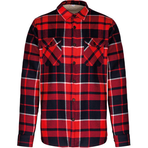 Surchemise Homme Doubl&eacute;e Sherpa