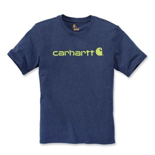 T-shirt CORE LOGO 103361 413-DARK COBALT BLUE HEATHER