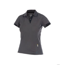 Polo femme TRAXION 710034 GRIS/NOIR Rixheim