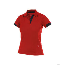 Polo femme TRAXION 710034 ROUGE/NOIR Rixheim