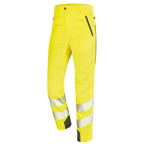 Pantalon HV Fluo Safe 9B40 JAUNE FLUO/DARK BLUE