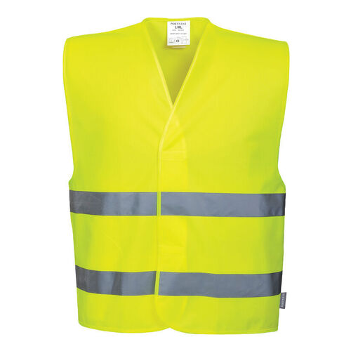 Gilet HV double bande baudrier