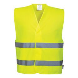 Gilet HV double bande baudrier Rixheim