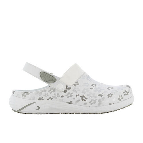 Sabots non s&eacute;curit&eacute; femme DANY OB SRC ESD PRINT SILVER